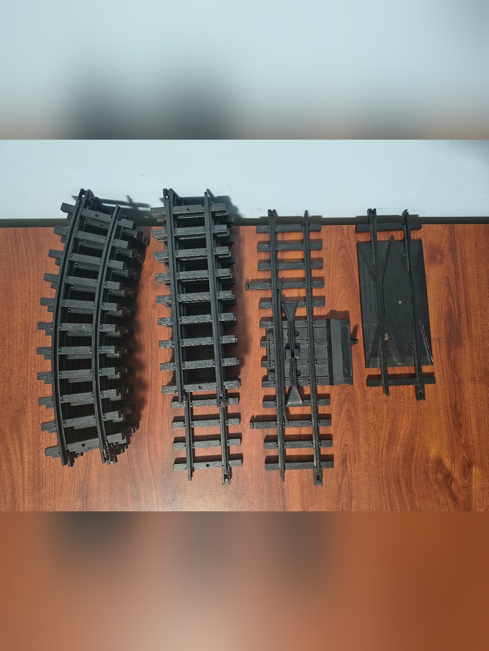 New Bright Holiday Express Replacement Train Tracks Lot Of 12 Curved Pieces